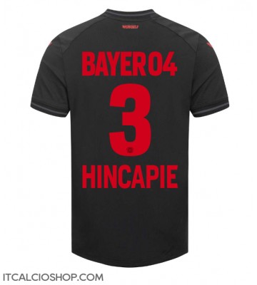 Bayer Leverkusen Piero Hincapie #3 Prima Maglia 2023-24 Manica Corta